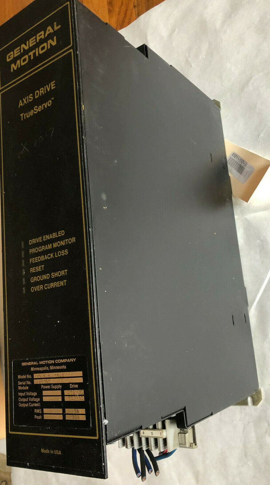General Motion Ad-018-185-A,Ad-018-135-A Axis Drive Trueservo,Ad-013-135-A,Fm