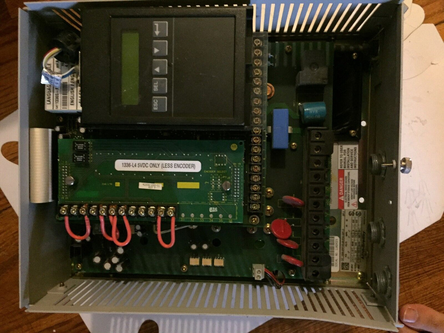 Allen Bradley 1336S-Brf100-Aa-En4-Hap-L5,1336S-Brf100,1336S-En4,1336-L4 5Vdc,Fa