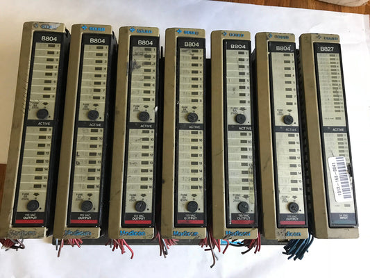 Gould As-H819-100 Modicon Plc Expansion Chassis Module B804 B827,Ae