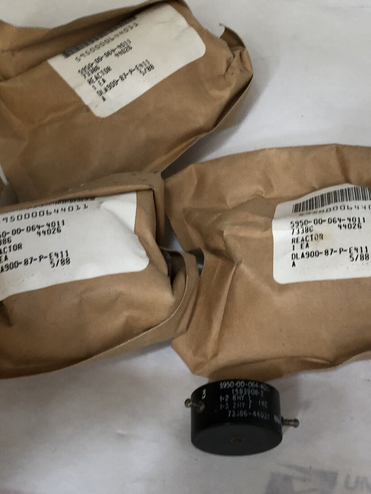 New Lot 5 Navair & Navsea 1583908-2 Vintage Reactors,5950-00-064-4011,Dd