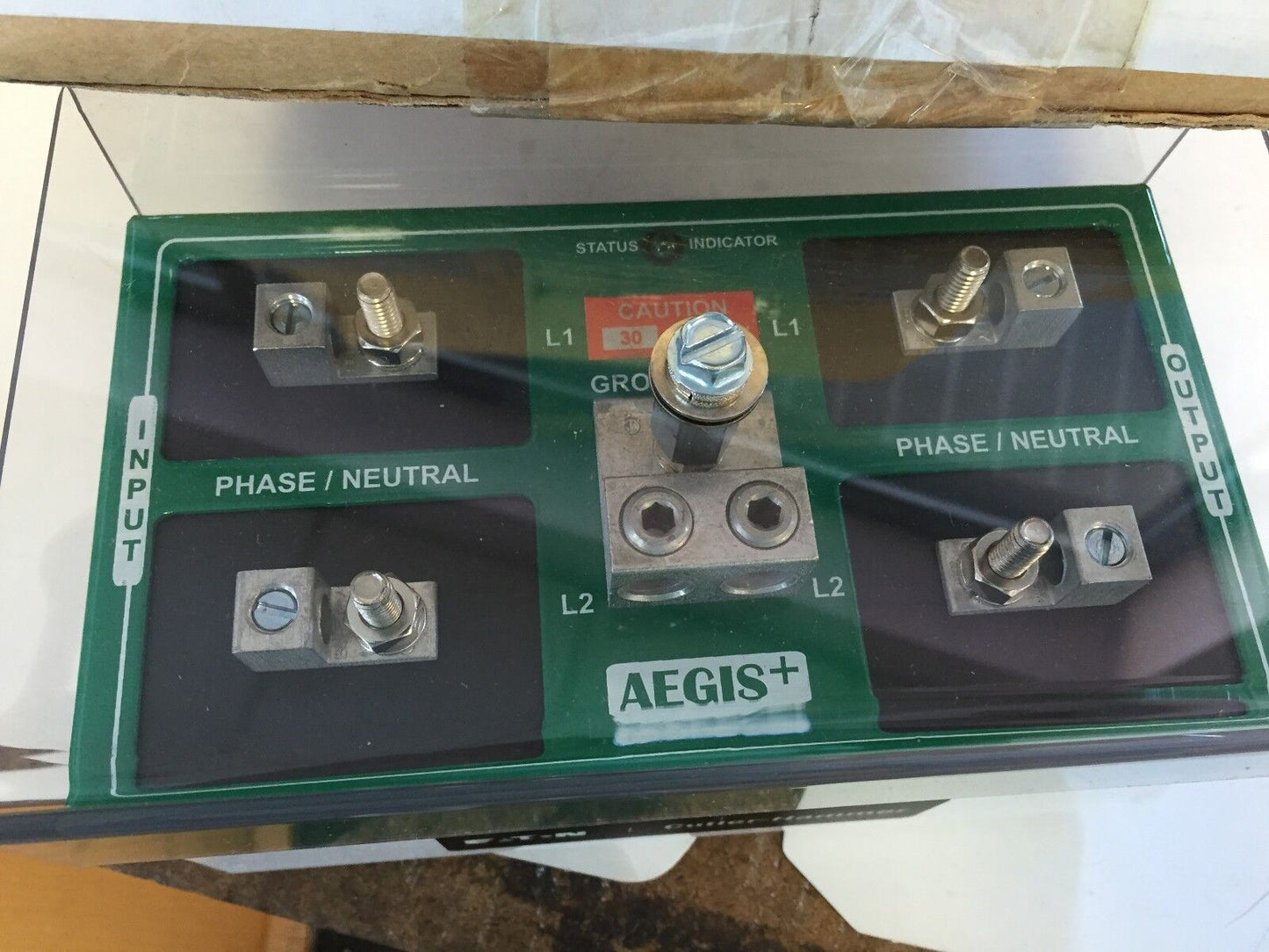 New Cutler Hammer Ags+Ch120n030040 Surge Powerline,Aegis+,120Vac 30Amp 1Ph,Fe