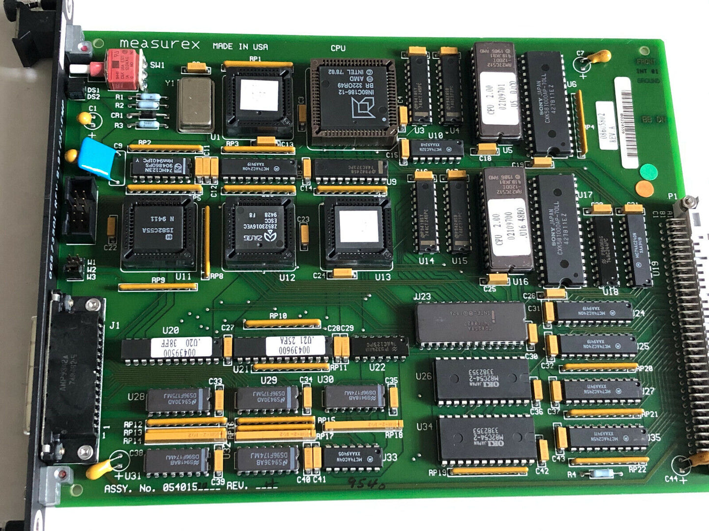 New Measurex 05401500 Cpu,06573501,Measurex 054015,08605802,04401500,Sbc-2B,Bm