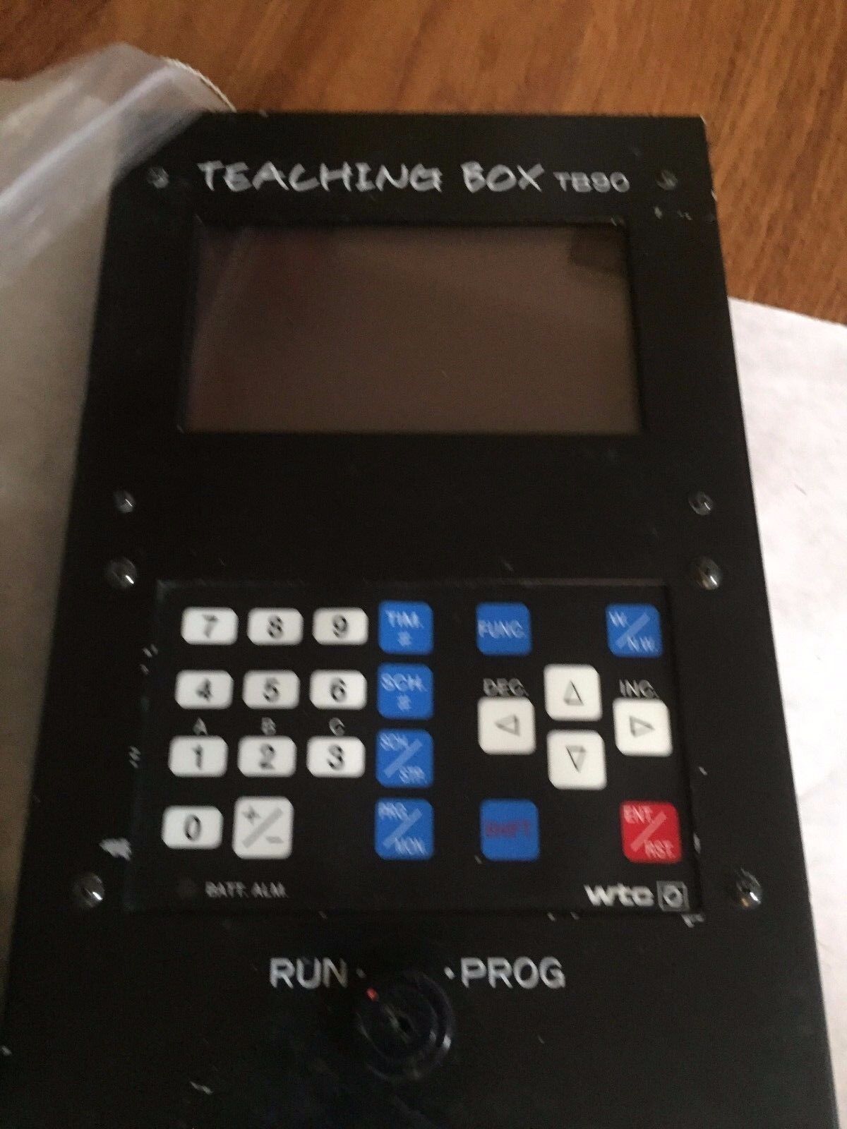 Wtc Tb90-P02a Weltronic,Teaching Box Tb90 Teach Pendant Pro. No S79-V1.9,Fk