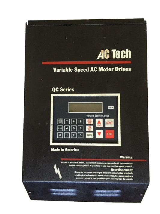 Ac Tech Q14015a Variable Speed Ac Motor Drive,15 Hp,Bc