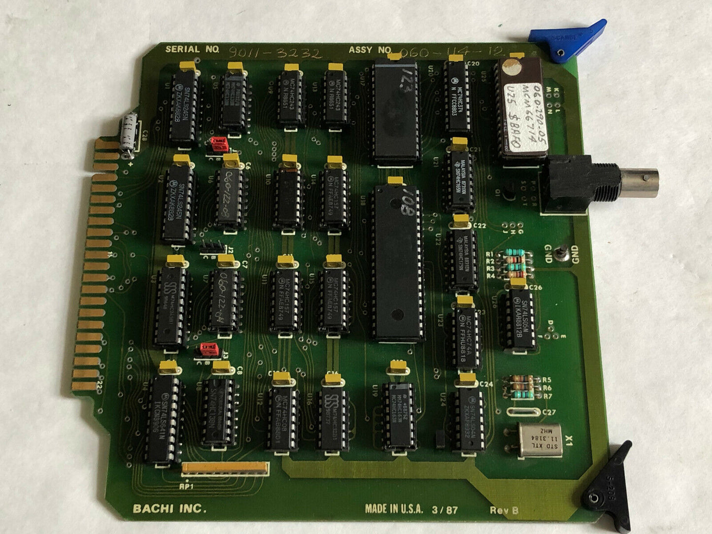 Bachi  060-114-12 ,3/87 Cpu Circuit Board,Cf