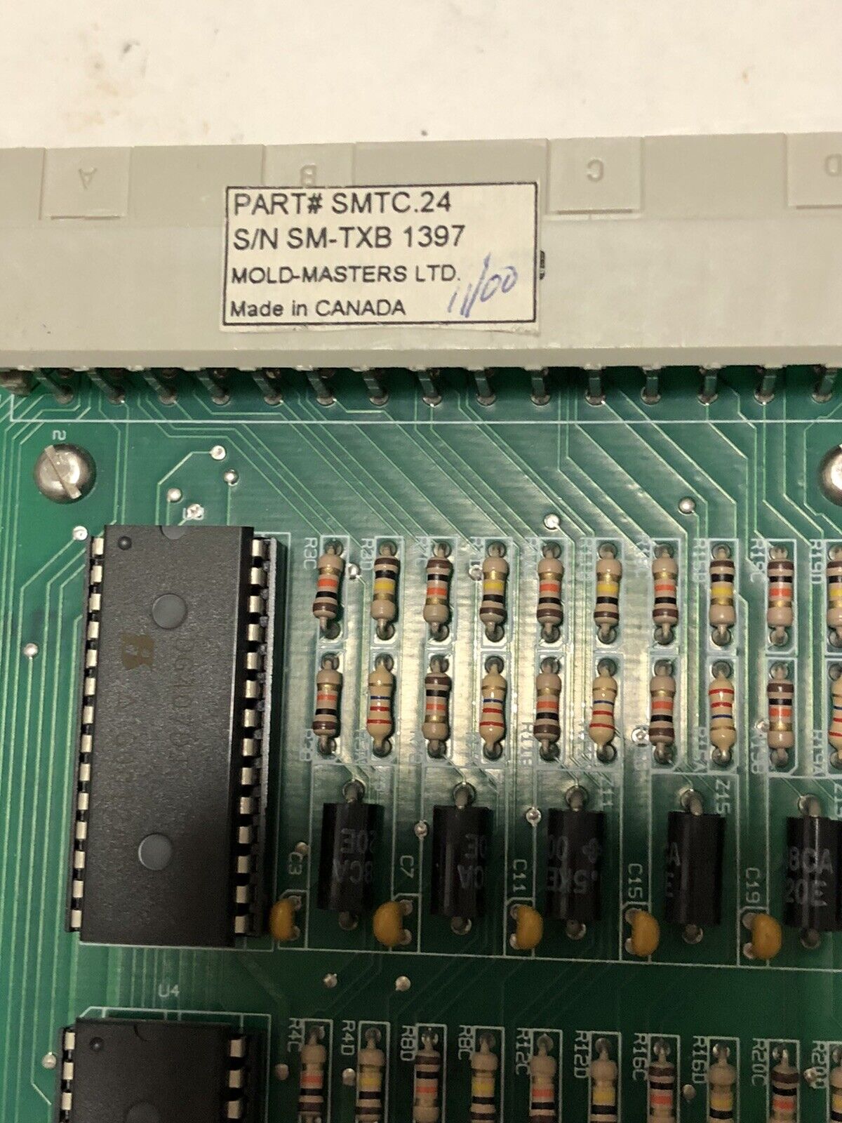 Mold Masters Smtc.24,90-013-500B-5 Temperature Control Card,Smtc24,Ej