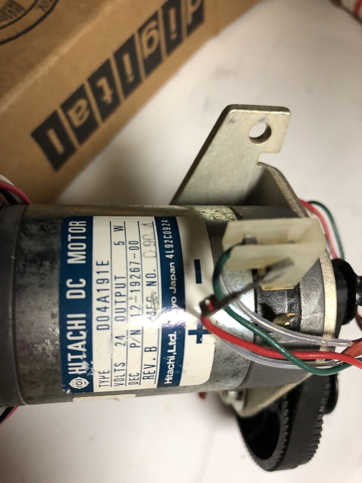 New Hitachi D04a191e Dc Motor,12-19267-00 Digital 70-18960-00 Encoder,Ex
