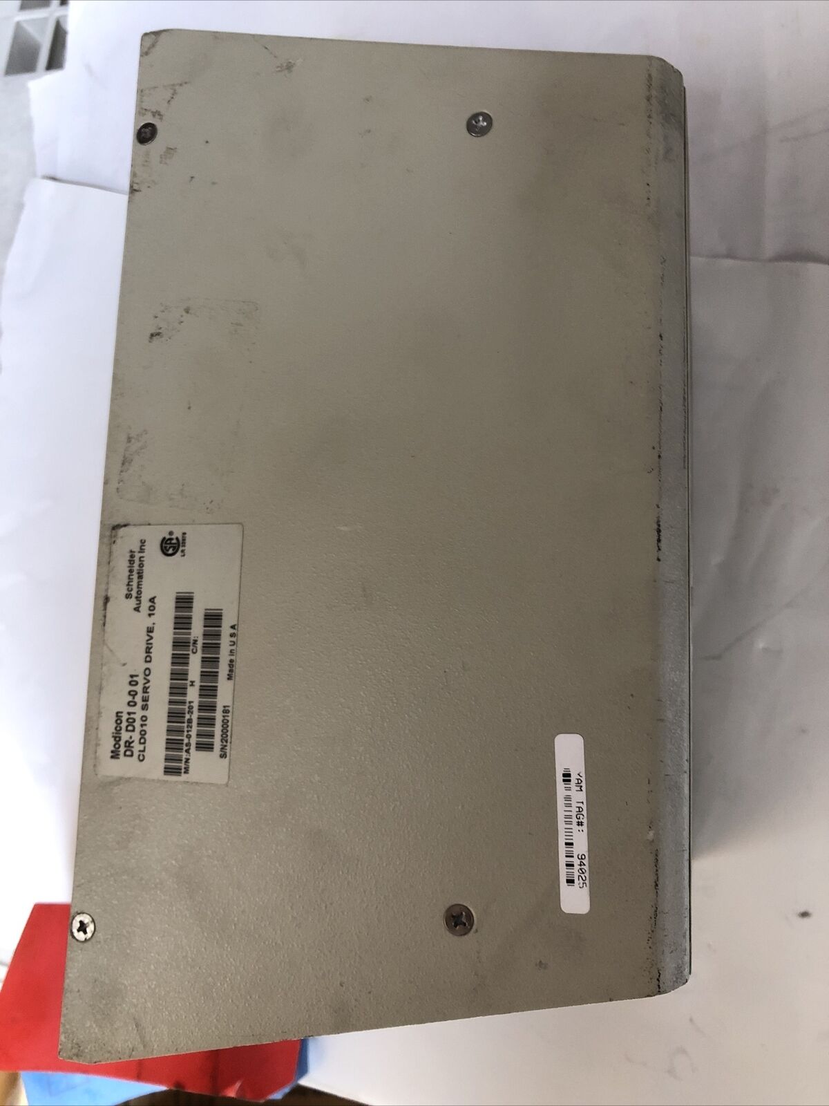 Aeg Modicon Dr-D010-001 Cyberline 1000D Servo Drive As-012B-201,(Repaired),Fl,Fk