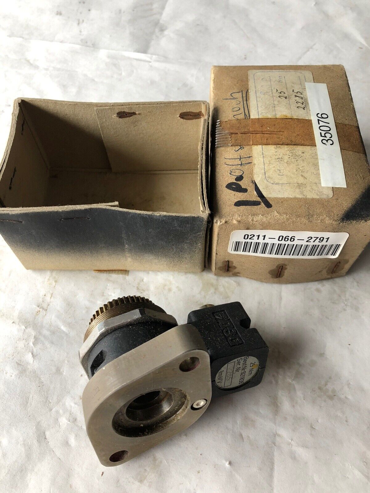 Gardner-Denver 921836 Dgd Nutrunner Transducer Torque Sensor,1 Mv/V, 25 Nm,Bw