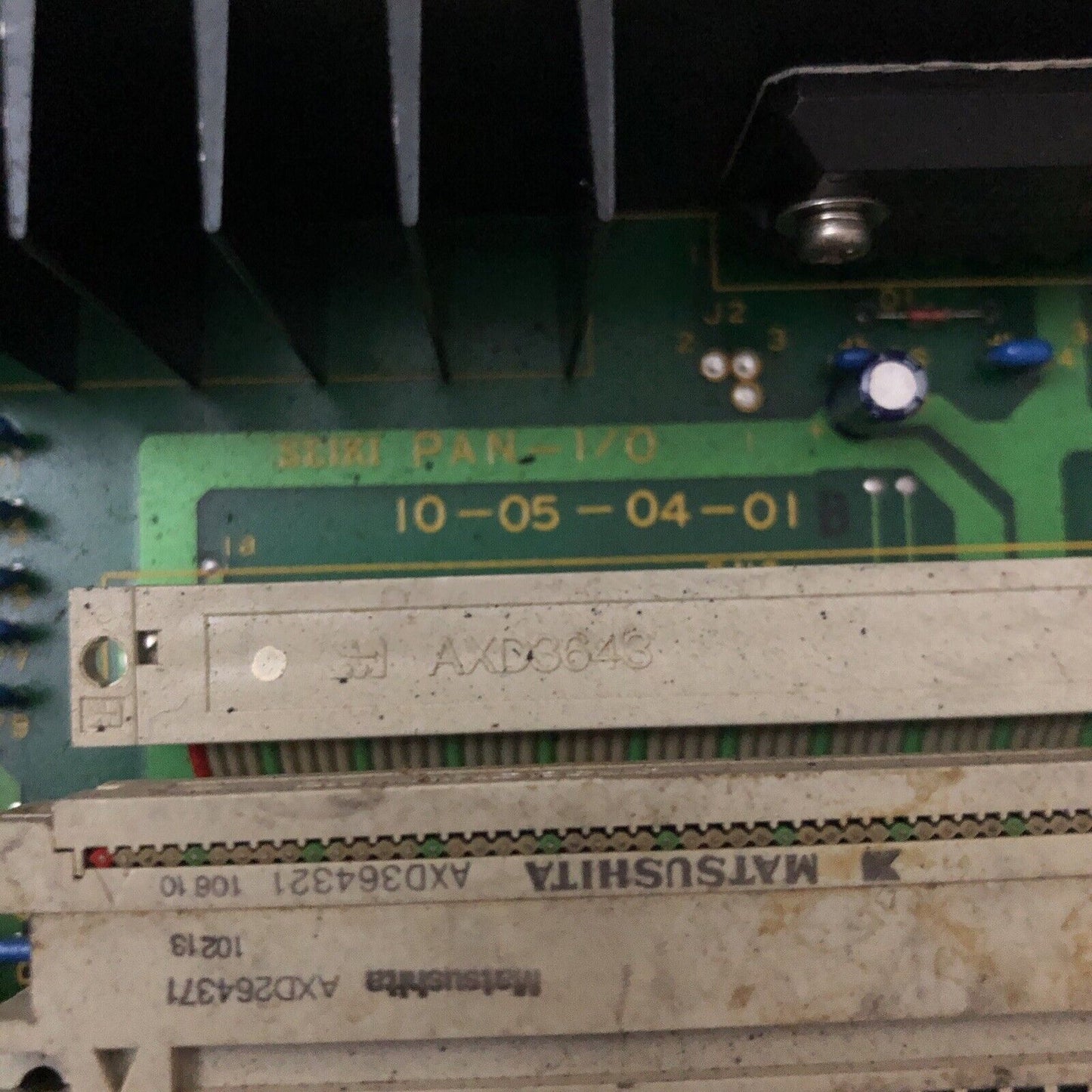 Seiki Vmc Pcb Card, Seiki Pan-I/O,Pan-1/0, 10-05-04, Smcn-3B,07-02-05-00,Cr
