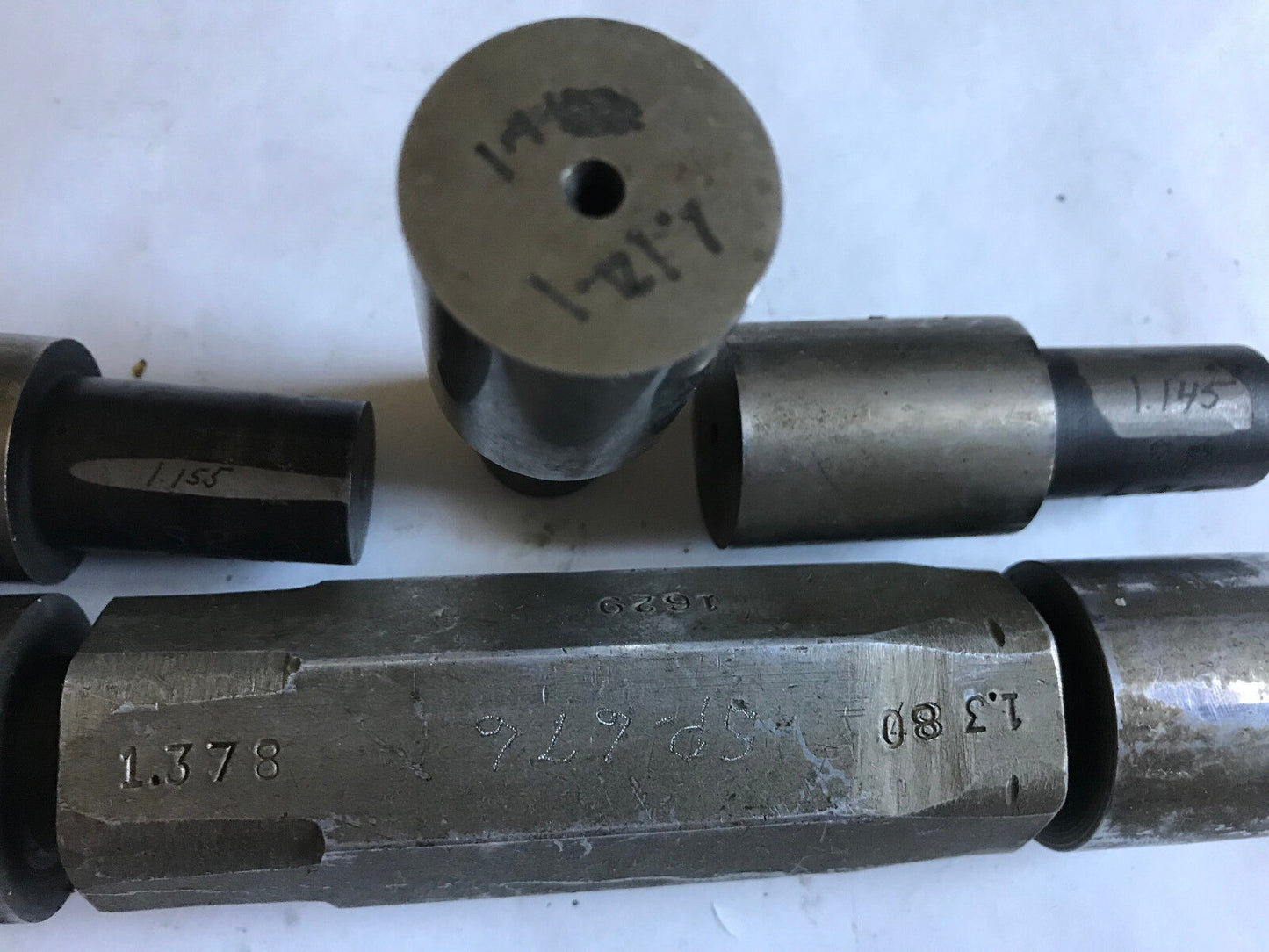 Lot The Pipe Machinery Go No Go Plug Gage 1.378,1.380,1.155,1.145,1.141,Sh