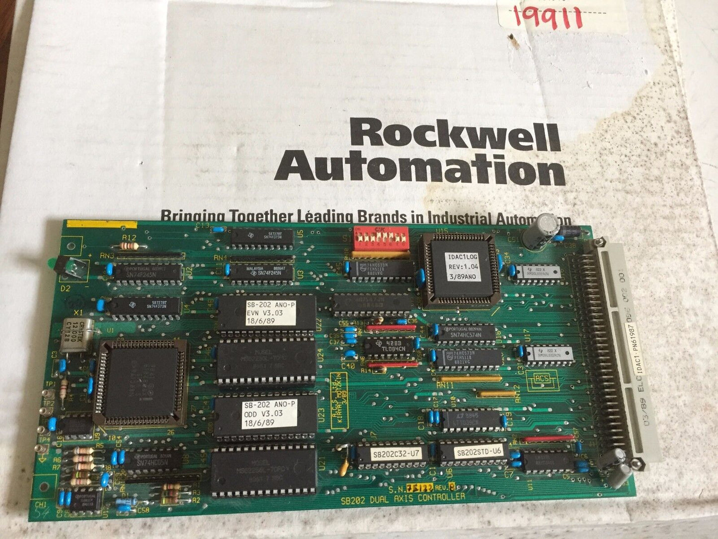 New A.C.S. Sb202,Idac1-Pn61987 Acs Sb202 Dual Axis Controller,Bz