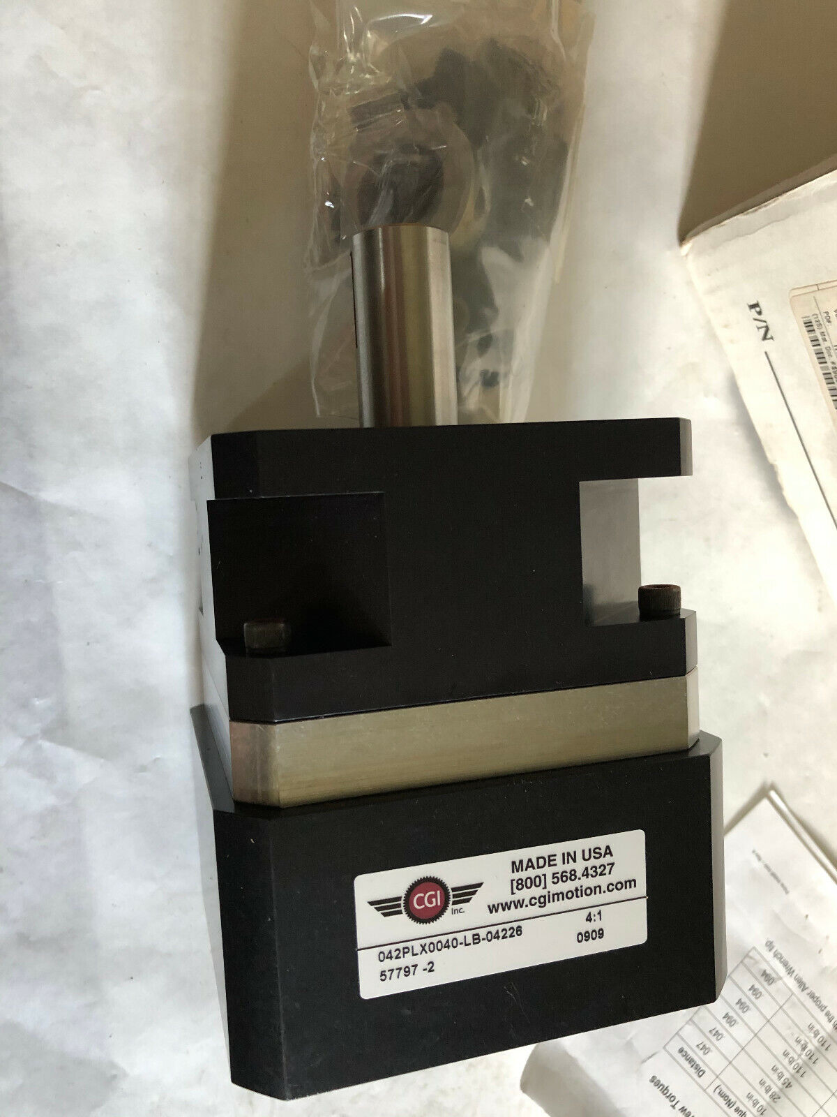 New Cgi 042Plx0040-Lb-04226 Gear Box 4:1 Ratio Size 42 Smn1152 High 110Torq,Bb