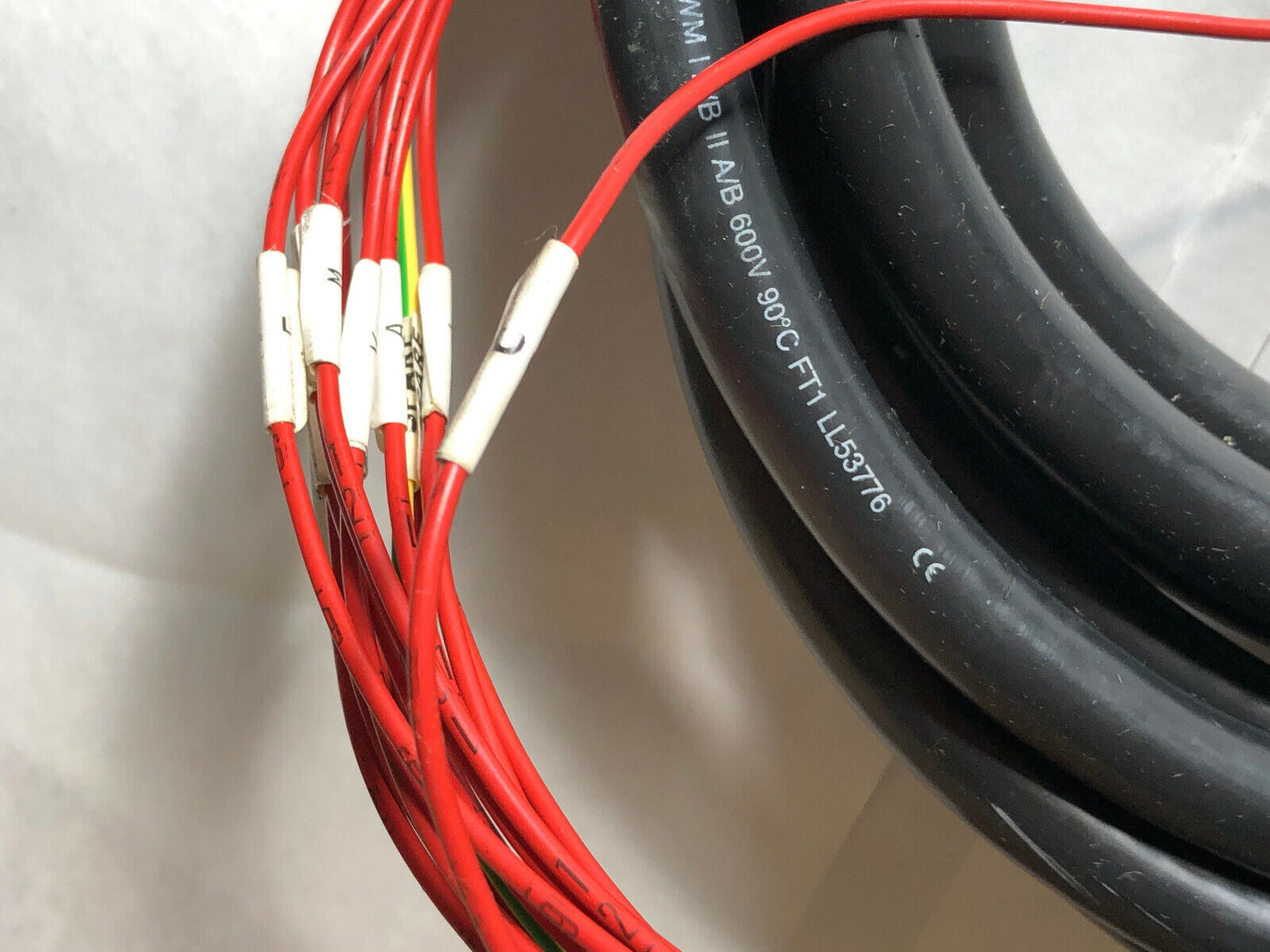 New Madison Mec-022101-4-30 Robotic Encoder Plc Cable,12-Pn Male,Mec-35-03,Sk