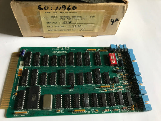 Web Printing 800-176-00 Wpc 176, Wpc-176 Strobe Control Ss-6 Lg-6 185-176-00,Es