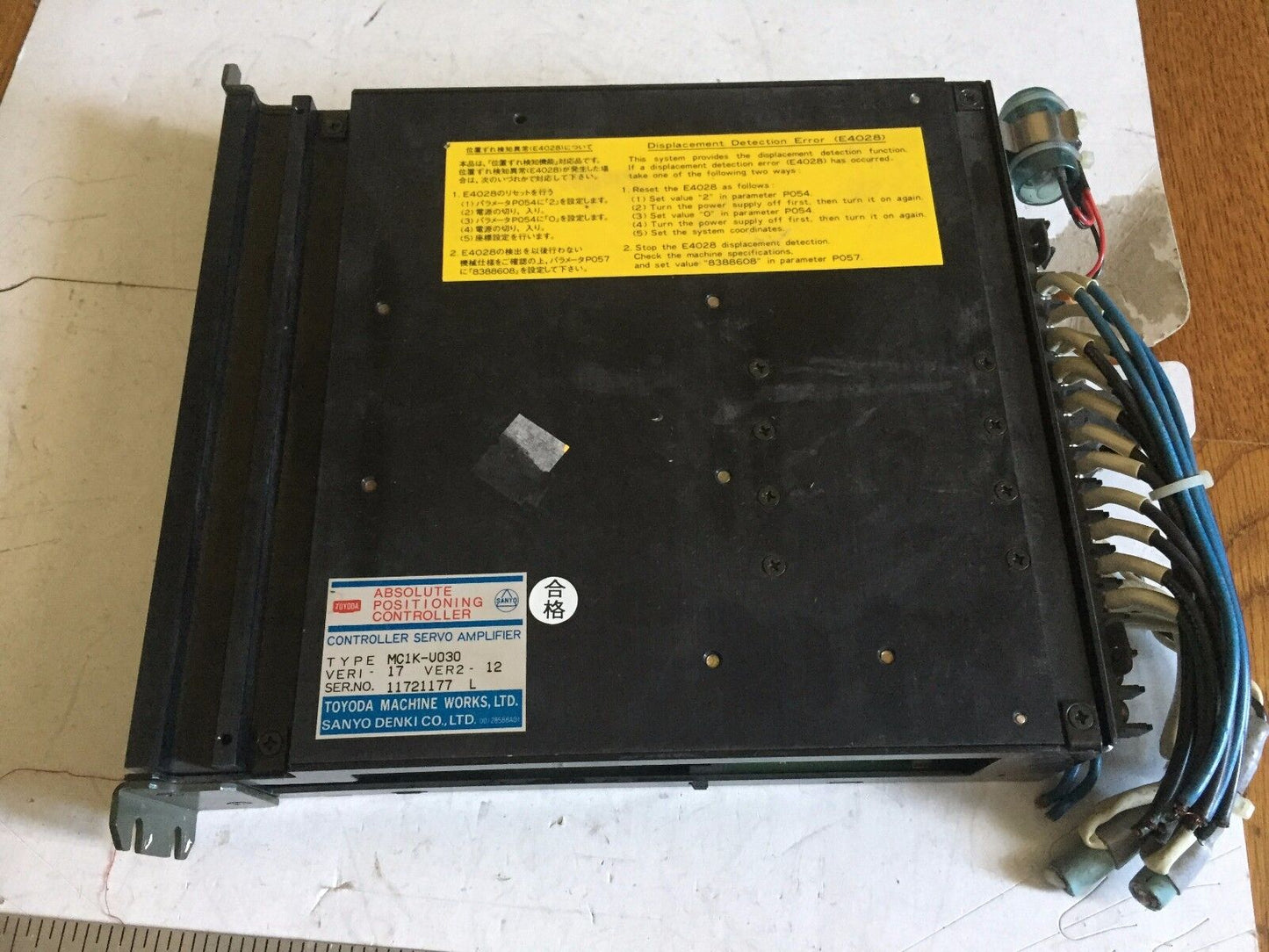 Toyoda Mc1k-U030,Mc1k-V030 ,Absolute Positioning Controller,Toyoda Veri-17,Ah,Ea
