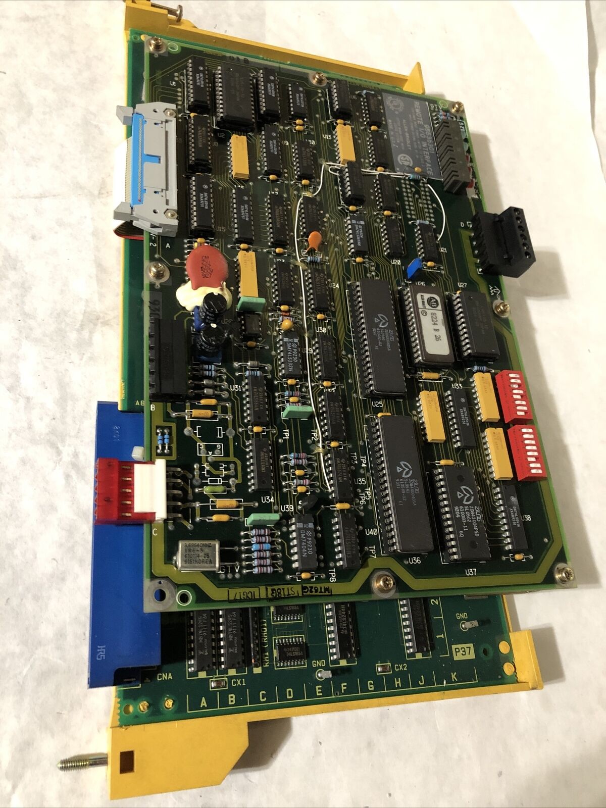 Fanuc A16b-2200-0431/03A Card W/  Allen-Bradley 96635301 Remote I/O,Sj,Fd