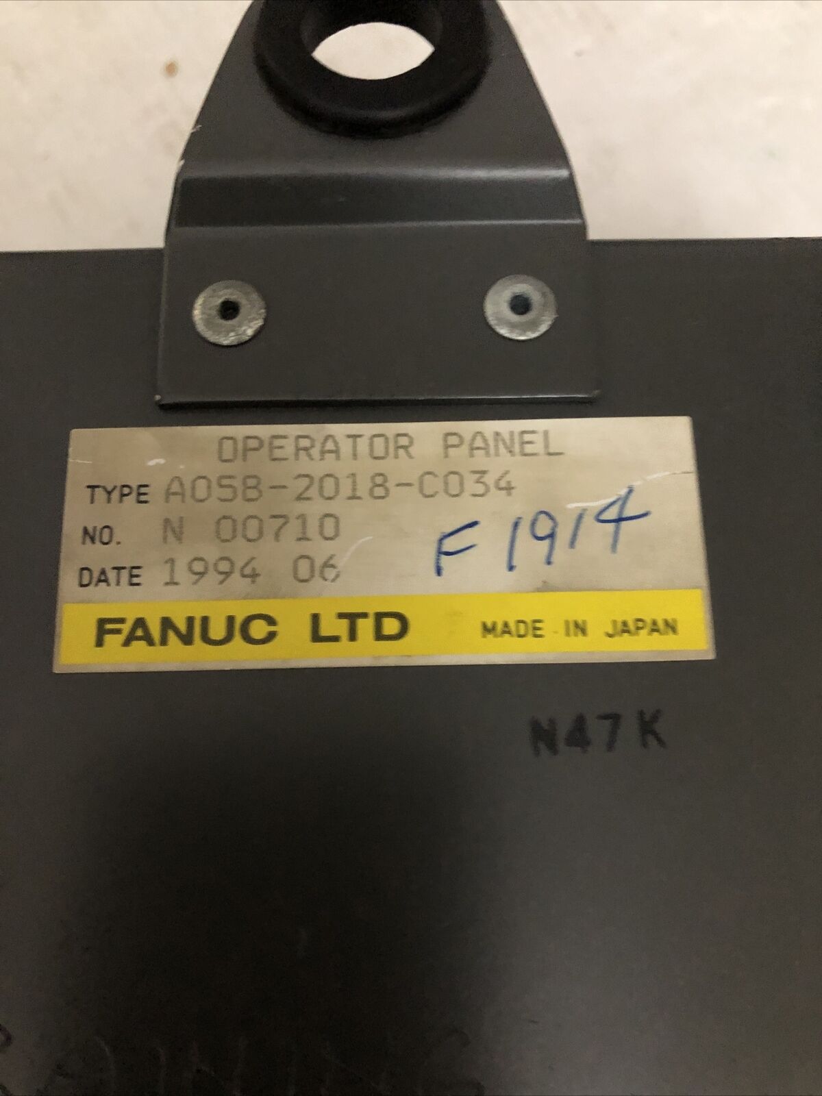 Fanuc A05b-2018-C034 Operator Panel, A05b2018c034,Cz