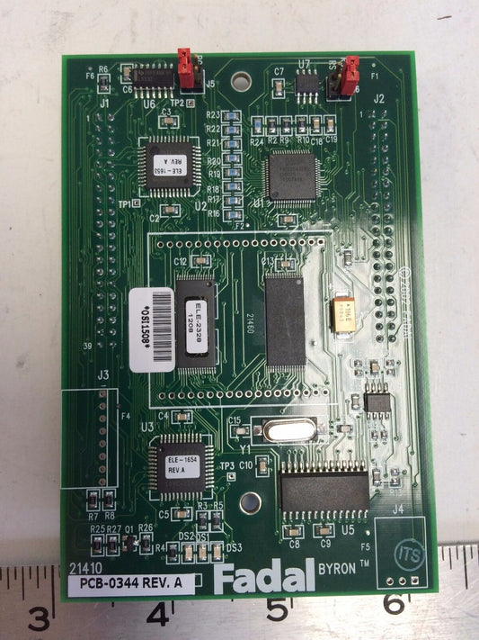 New Fadal Pcb-0344 Rev.A  Pc Chiller Board, Byron 21410,Fadal 0344,Cw