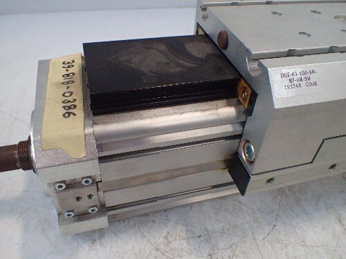 New Festo Dge-63-100-Sp-Kf-Gk-Sv Linear Actuator,193748 Co08, 39-818-0386,Bu