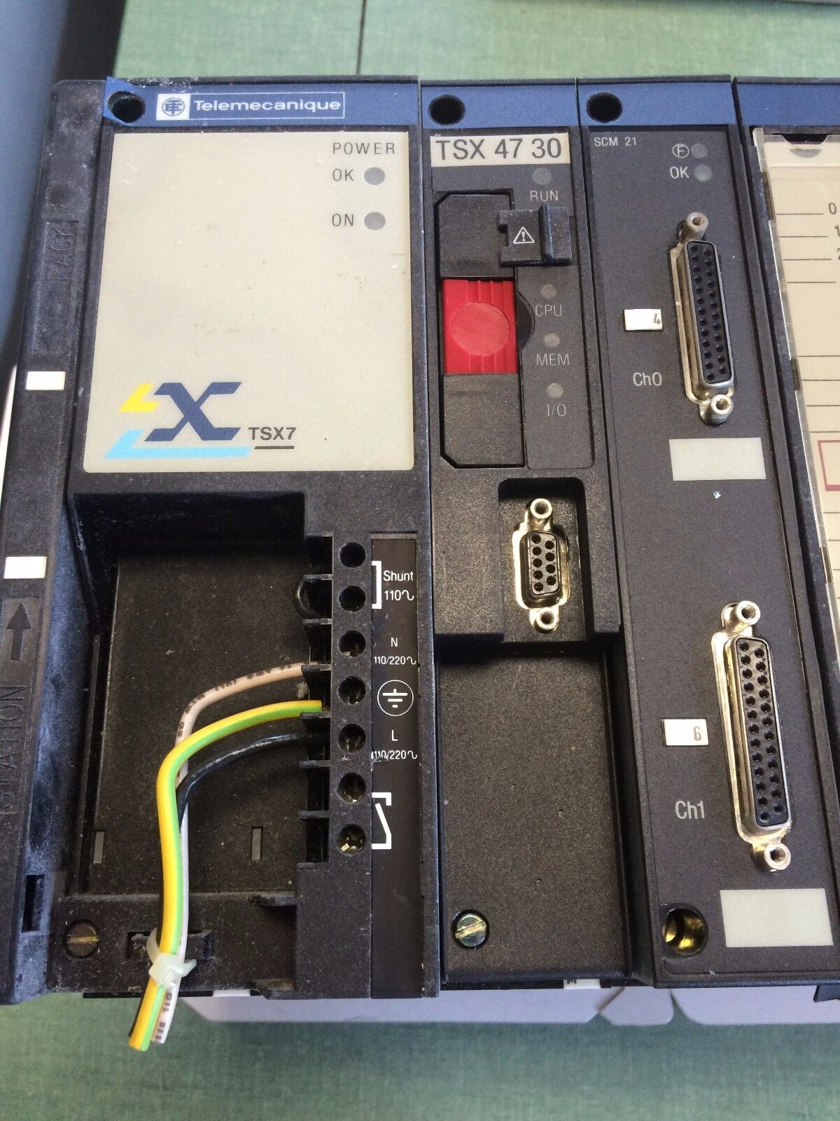 Telemecanique Tsx7 Plc System,Lx Tsx7,Tsx 47 30 Cpu,Tsxdet1612,Txs Sup 702,Cs
