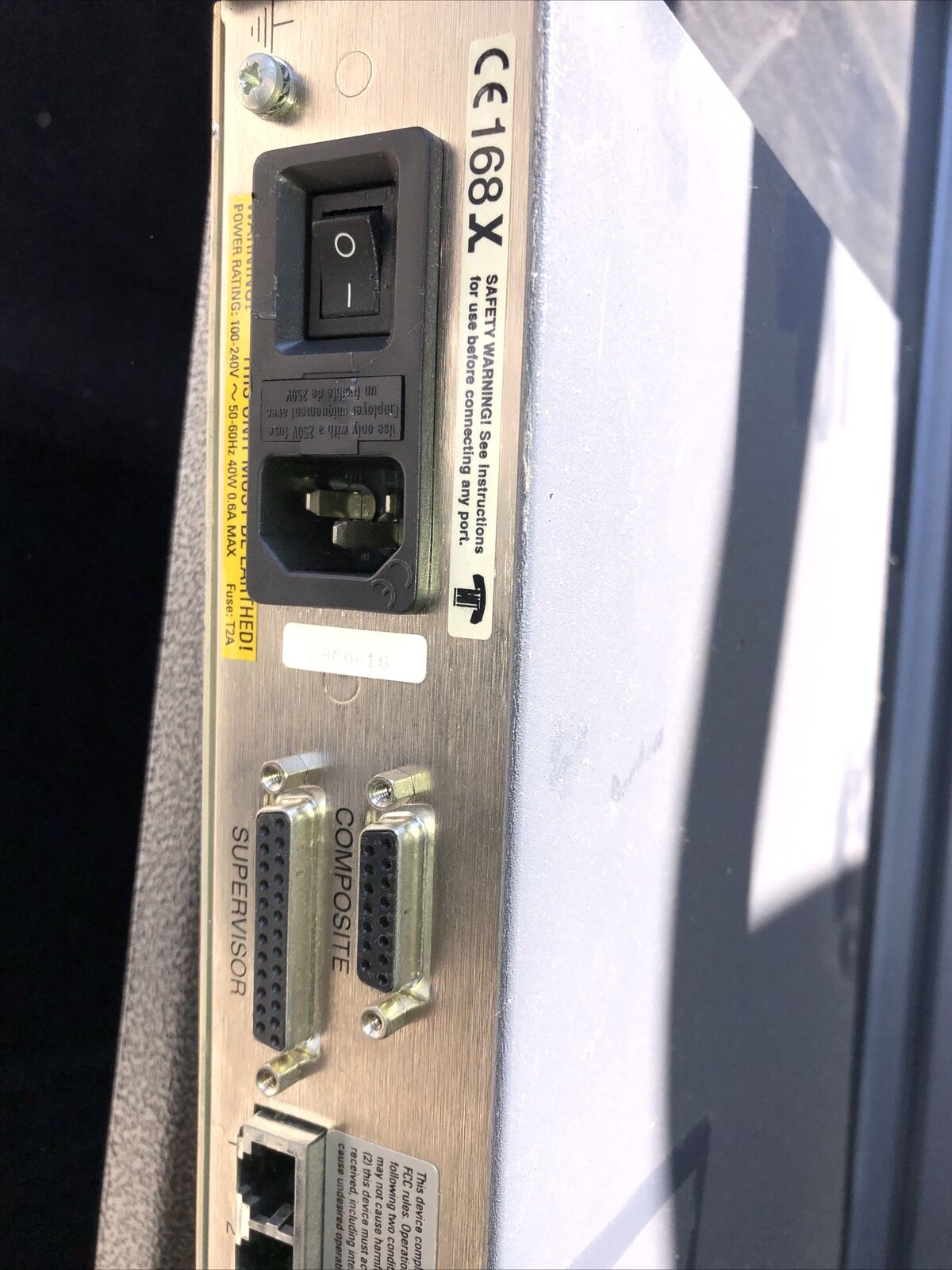 Black Box  Mx9073,Ce168 X,Blackbox Esprit Stat Mux 16-Channel V.35,Al