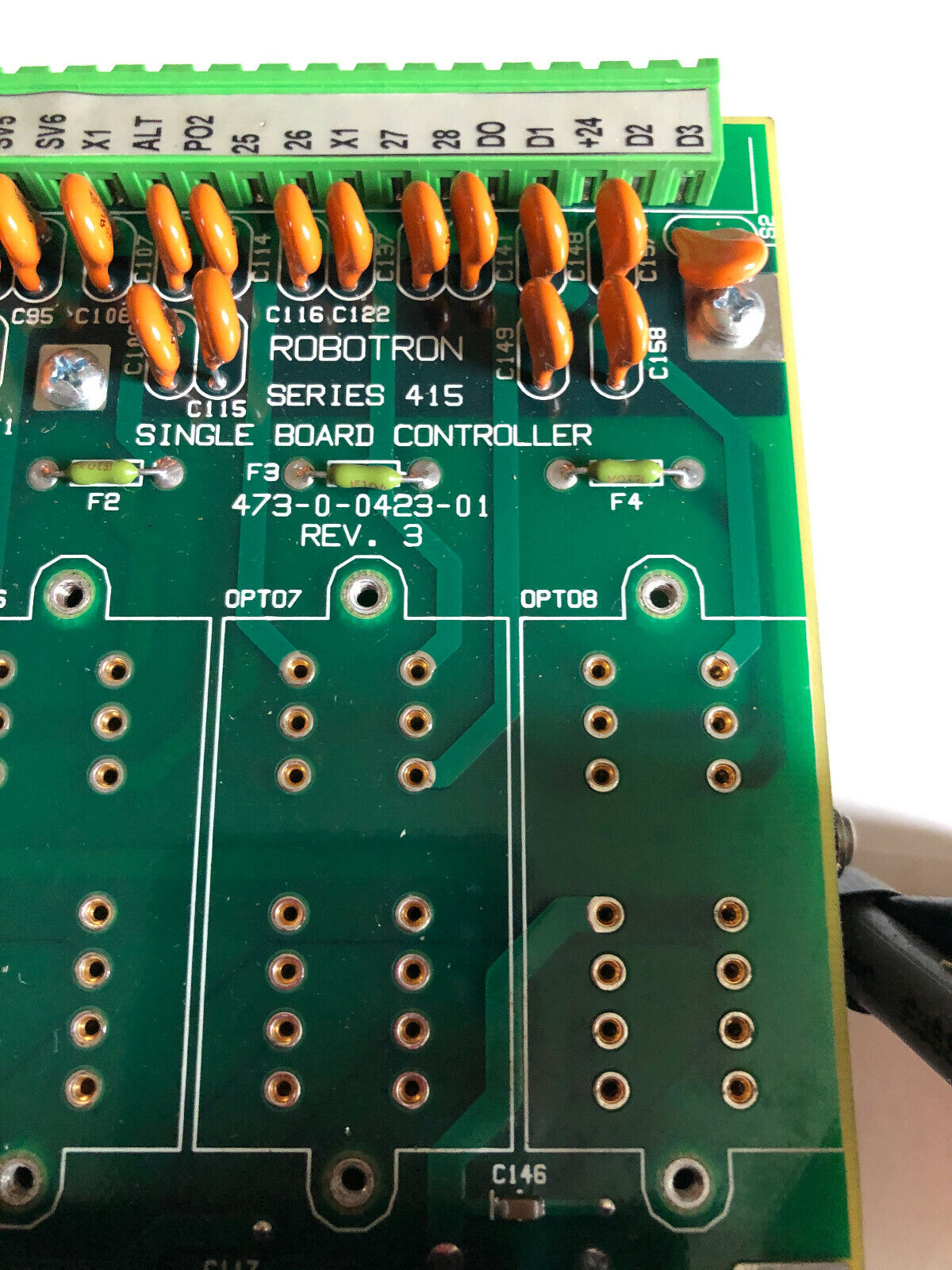 Robotron 503-2-0329 Series 415 Weld Controller 503-2-0329-02 V8.018,473004231,Di