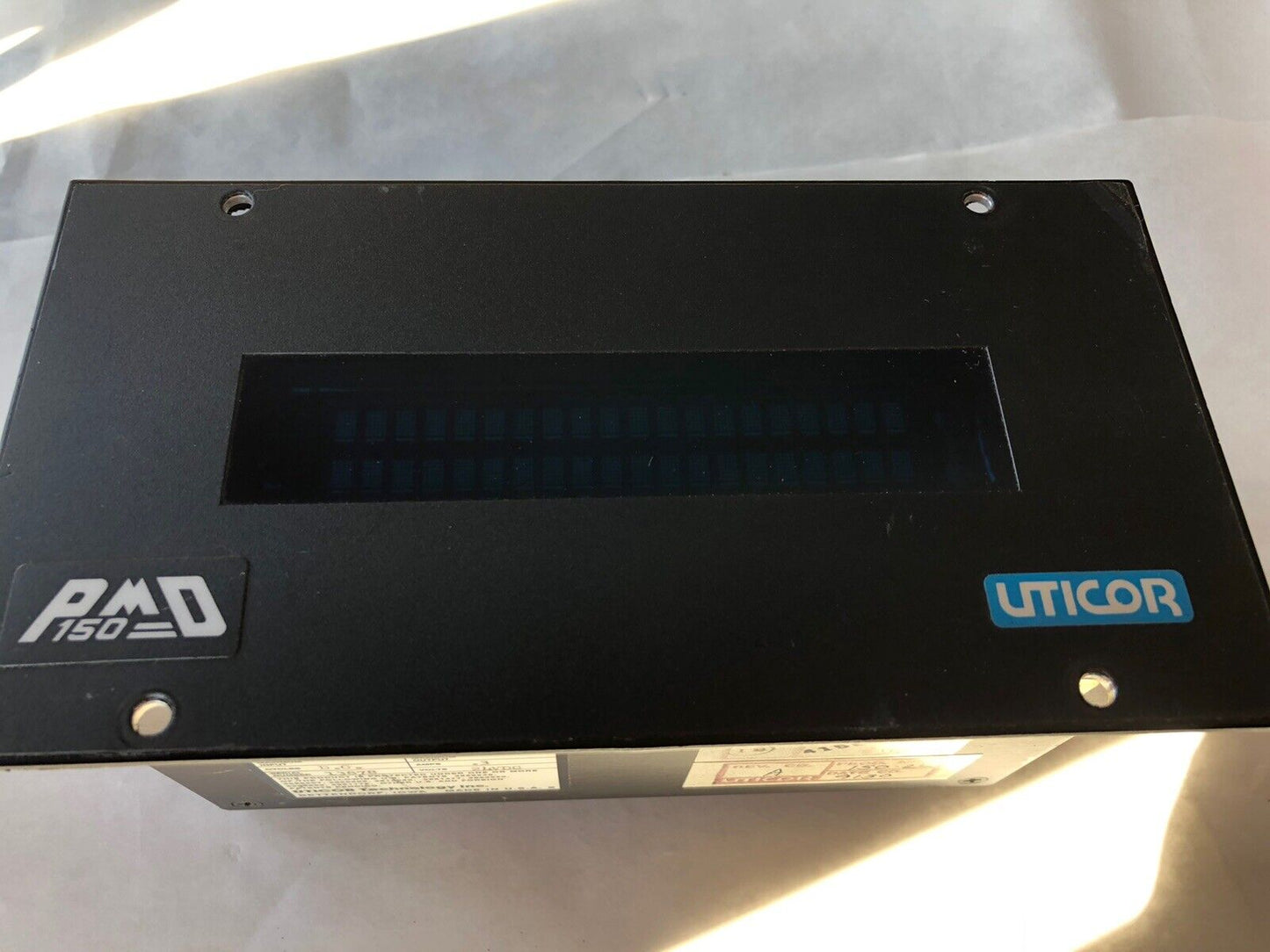 Avg Uticor 150-024C2l16ex, Pmd 150 Operator Interface Display ,Cw