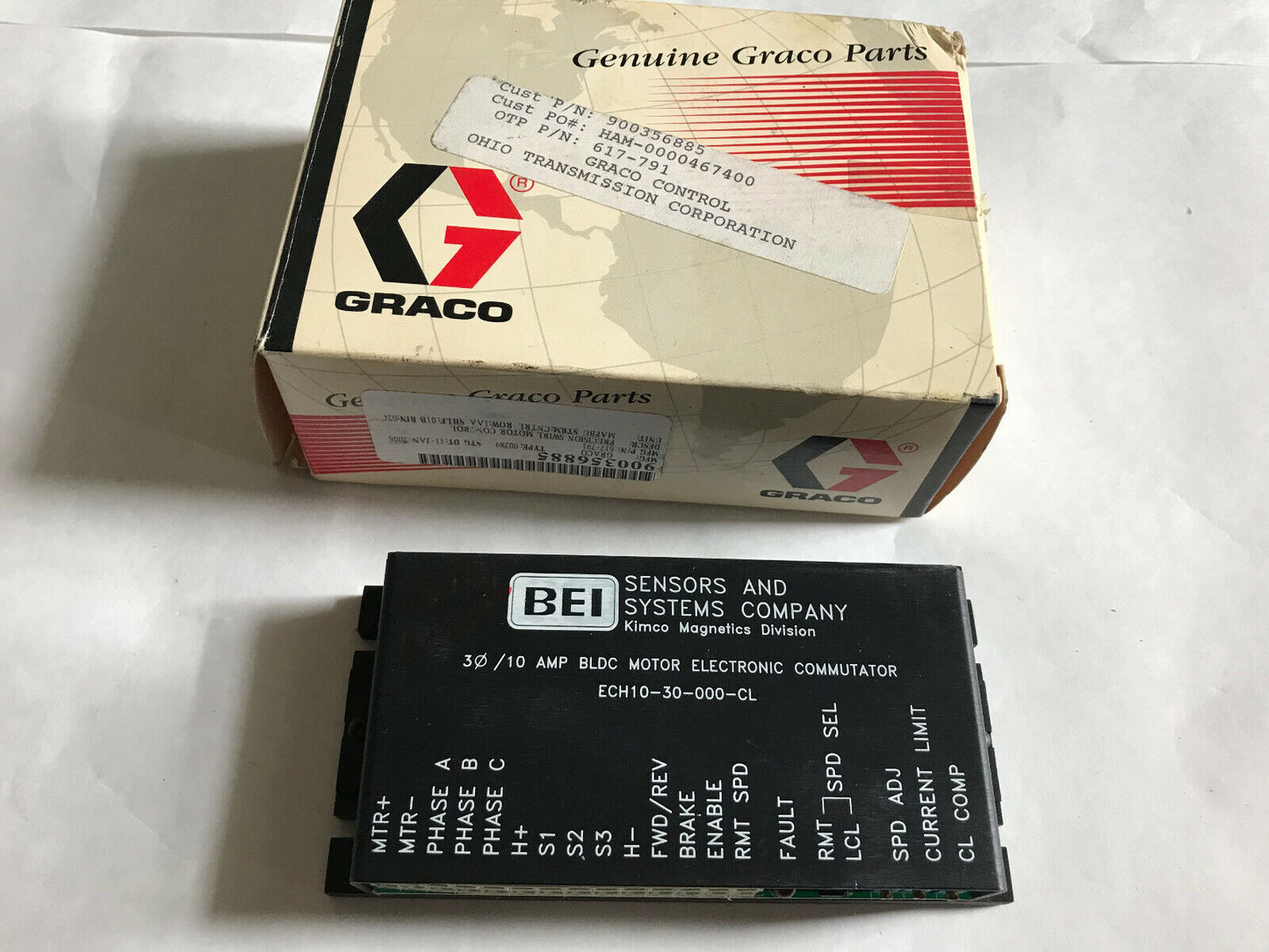 Bei Ech10-30-000-Cl,Graco Ech10-30-000-Cl Bldc Motor Electronic Commutator,So