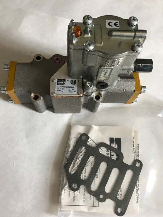 Parker Schrader Bellows Parker A431vxxah04900a Pneumatic Valve K175903549 24V,Sa