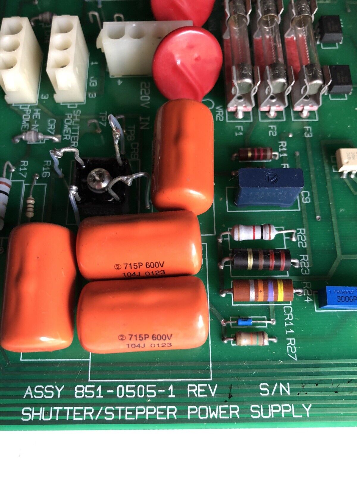 Rofin Sinar 851-0505-1 Shutter/Stepper Power Supply 4 Rofin Sinar,Tk