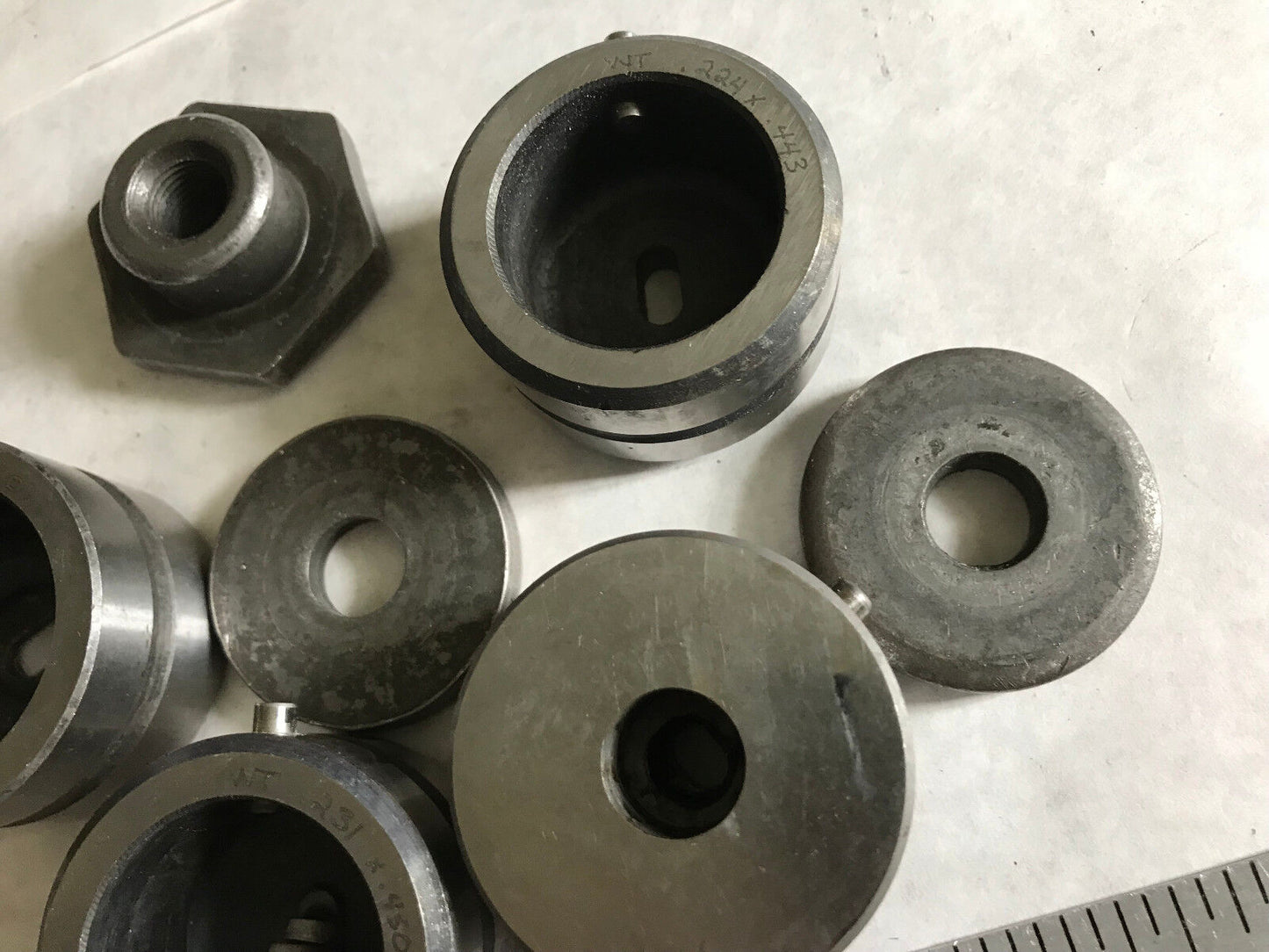 Lot Strippit Obround Punch Dies Various Size 224X506,231X450,321X229,224X443,Eq