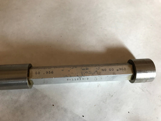 The Pipe Machinery 956,960 Inspection Gage Go No Go Plug Gage .956 .960,Ag