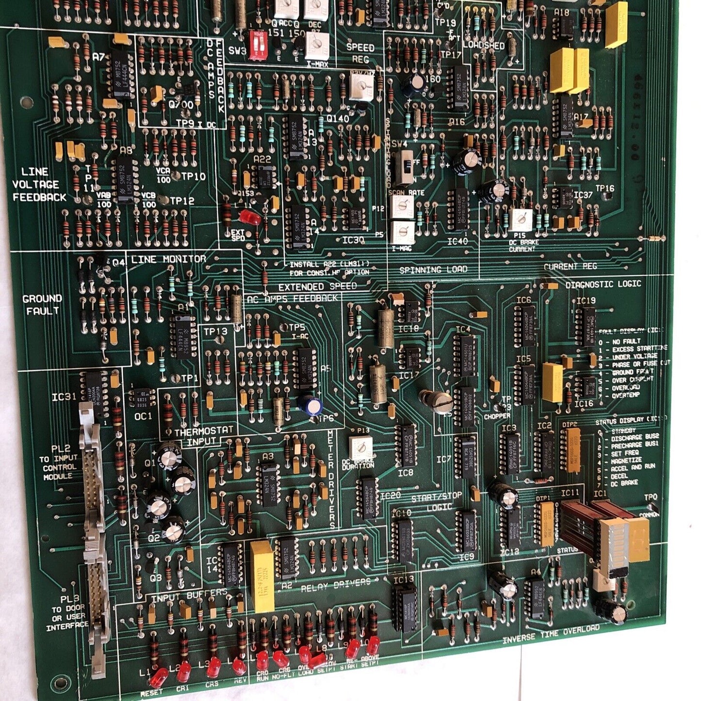 Hh16 471196B Main Control Board  Metso Automation 533101406,466212-00,466X12,Eb
