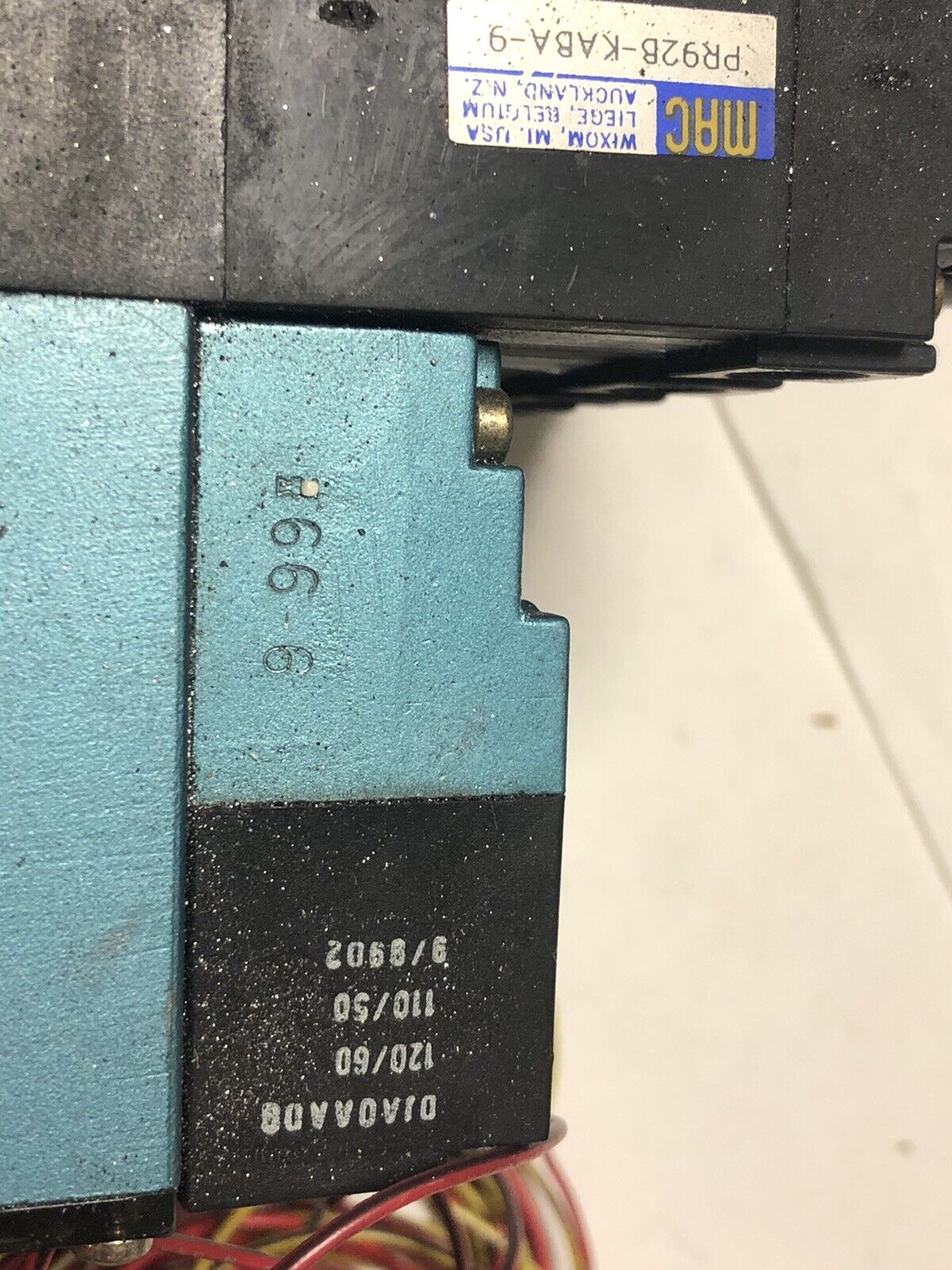 New Mac 92B-Bah-000-Dm-Djap-1Dg9 Pneumatic Valve Pr92b-Kaba-9,Dm-Djap-1Dg,Dl,Ey