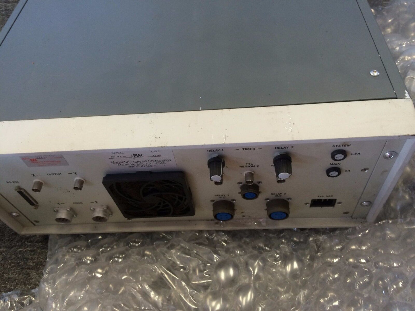 Mac Vm4det120 Magnetic Analysis Vm-4,Varimac Iv Eddy Test Comparator,Bh