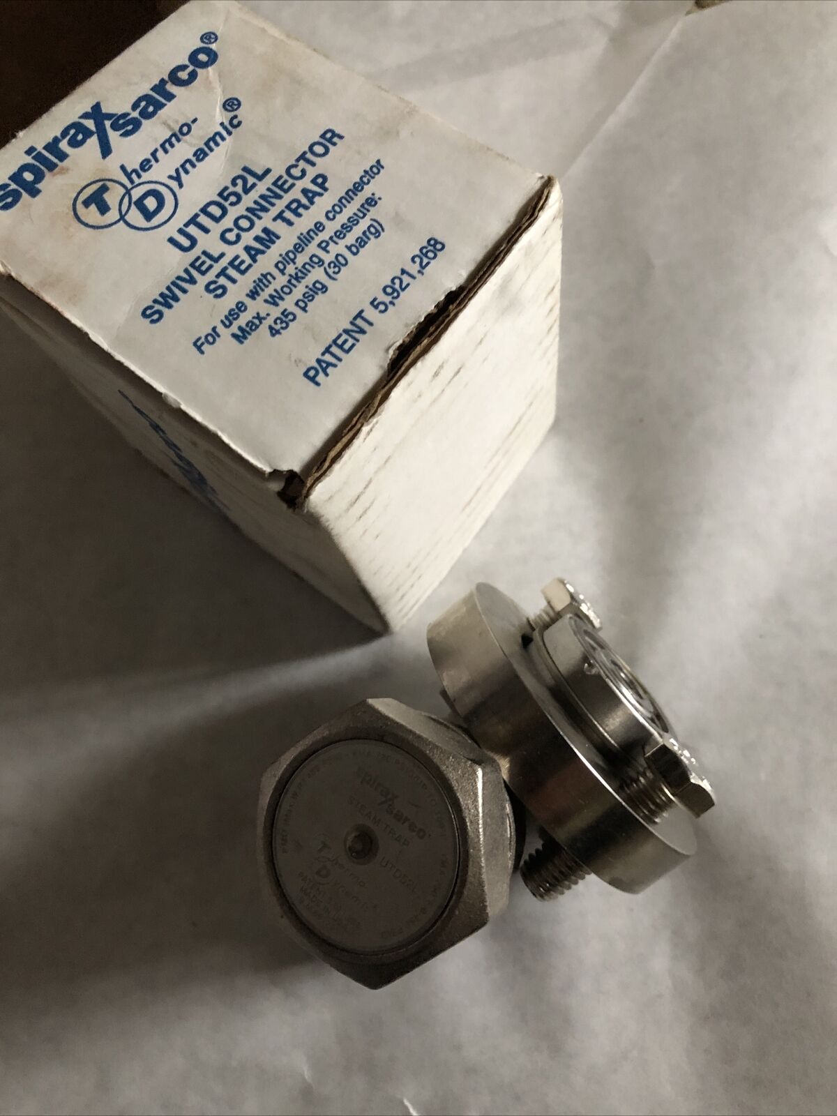 New Spirax Sarco Utd52l ,B.M. 66173 Thermodynamic Steam Trap  ,Bz