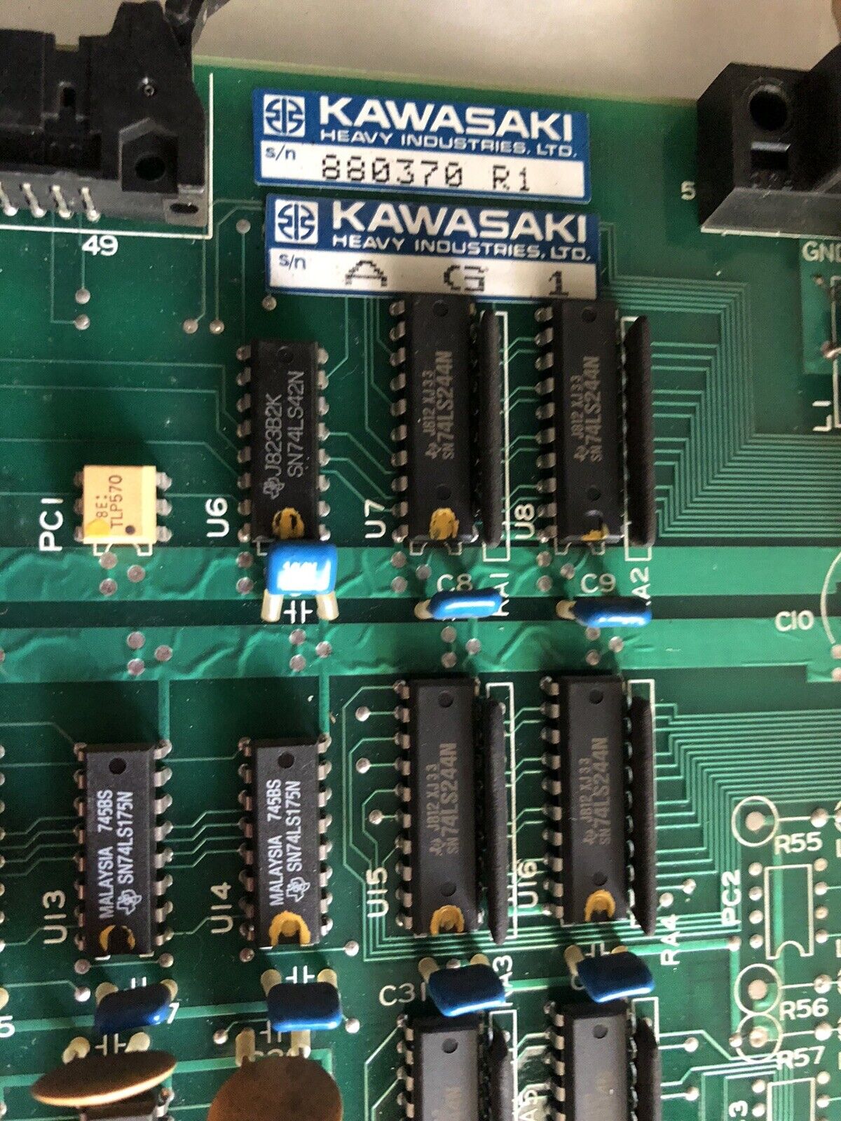 Kawasaki Robot Controller Pcb Board,9Eu-30,T827779 C,9Eu-10 Ag1 T9x7209 C,To