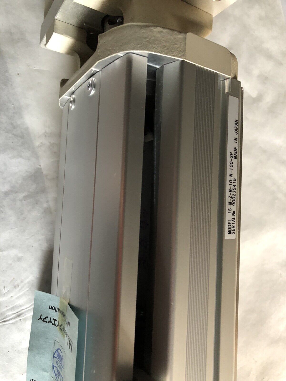 New Iai Corporation ,Iai Is-M-Z-M-10-N-100-Sp Linear Intelligent Actuator,Bg