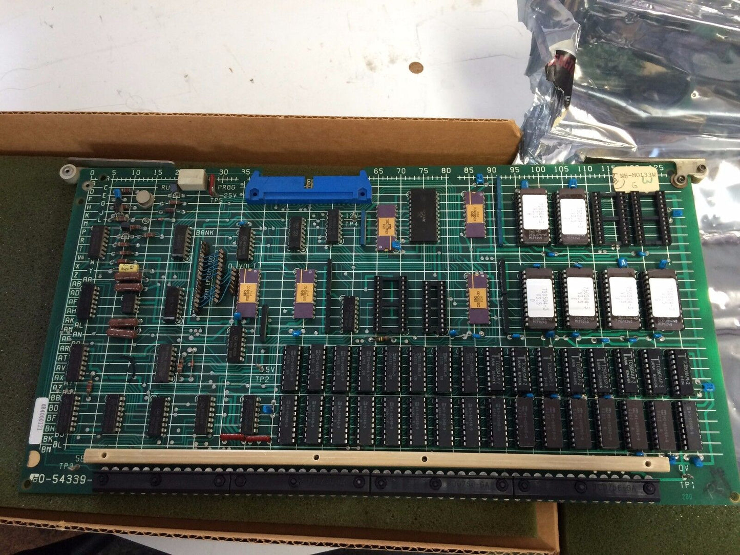 Reliance Electric 0-54339-1,Xr4000121 Nh-M0133w Eprom Memory Board,543391,Bl,Cz