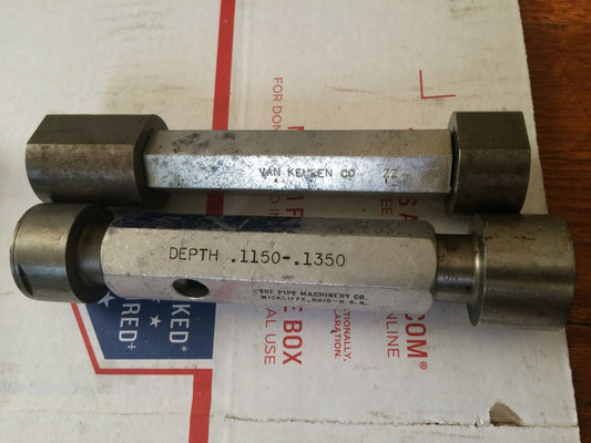 Used Lot Go No Go Gage Plug Guage 1.320,1.330,  1.3250, 1.3300  Inspection Bo9-7