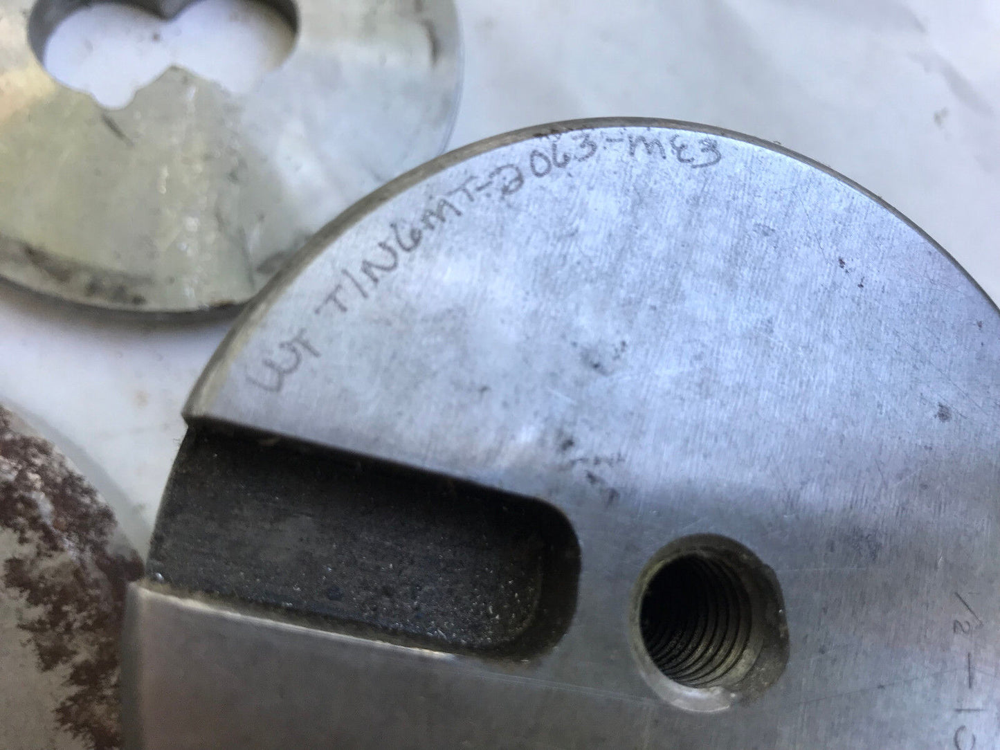 Wilson 3-1/2" Special Punch & Die Set Wt 2063,Wt Tin6mt-2063-Me3,Tg