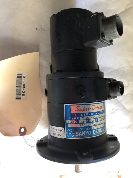 New Sanyo Denki C-70T-400Ie5i B Super-Driver Dc Servo Motor,C-70T-4001E51b,Tf
