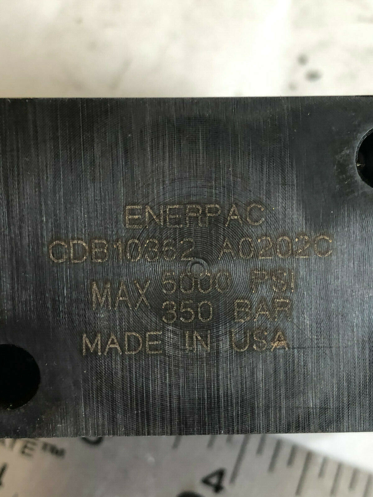 New Enerpac Cdb10362 A0202c Block Hydraulic Cylinder,Cdb10362,5000 Psi,Tn