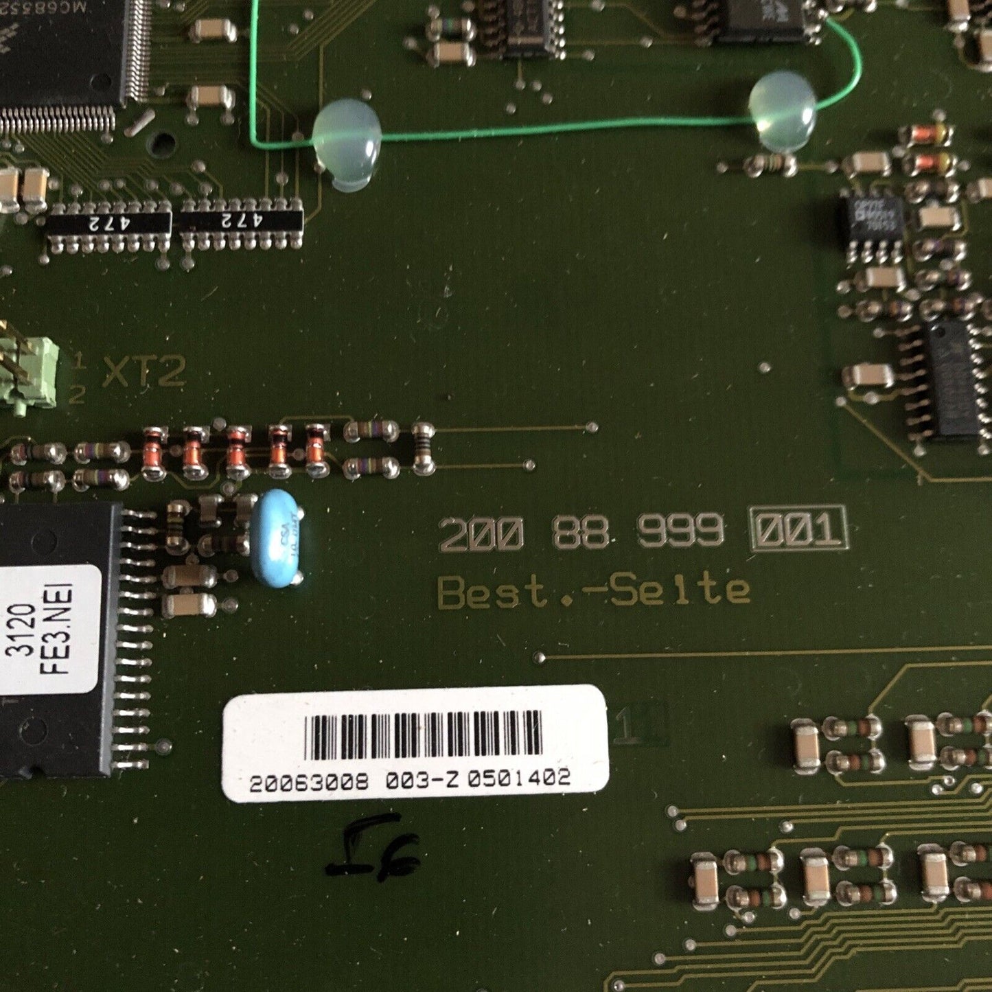 Inficon Leybold 20099002 Msv Board,200 88 999 001 Bes-Selye,22063008 003-Z,Bw