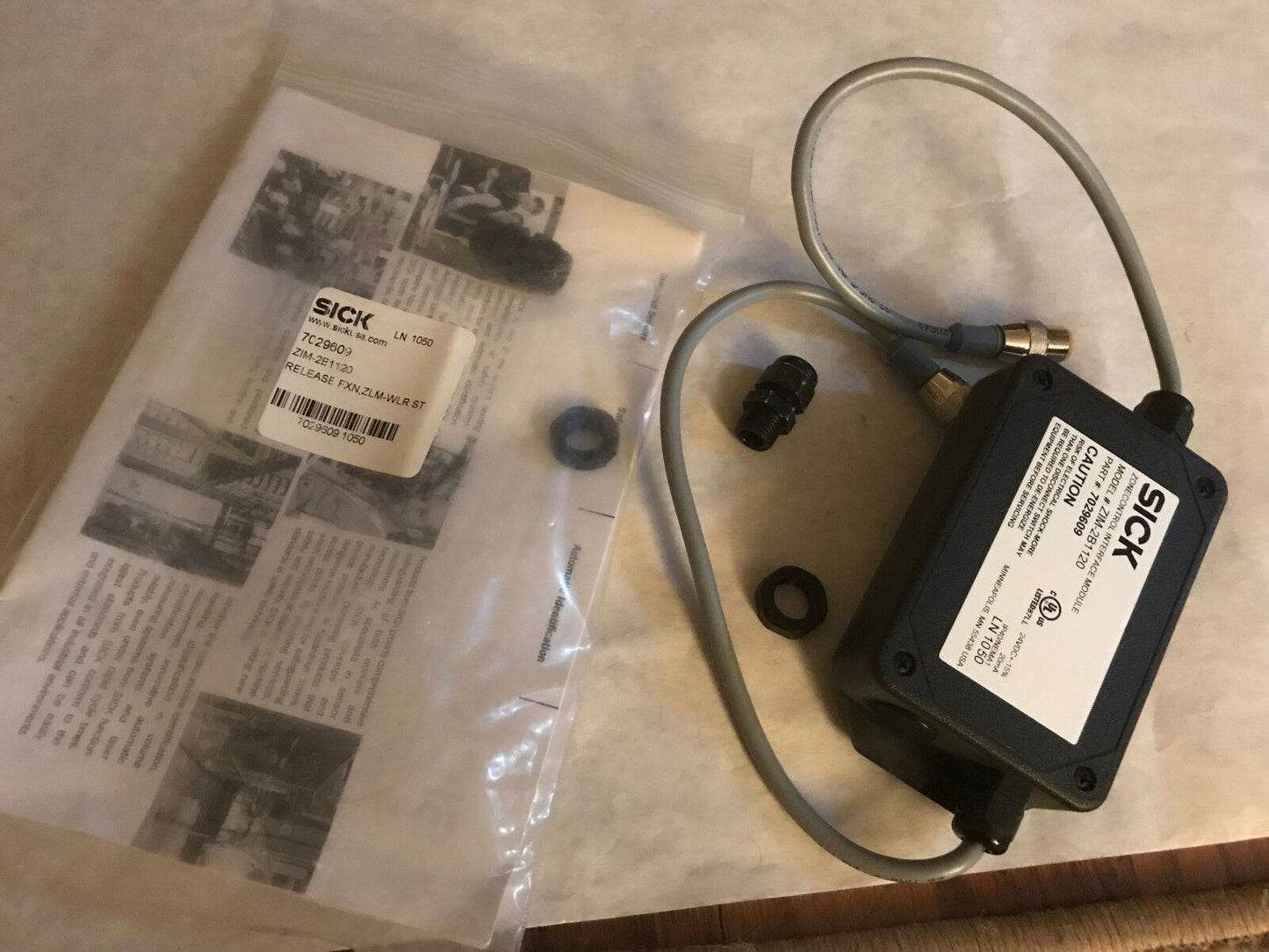 New Sick Zim-2B1120,Sick 7029609 Zonecontrol Interface Module,Ef