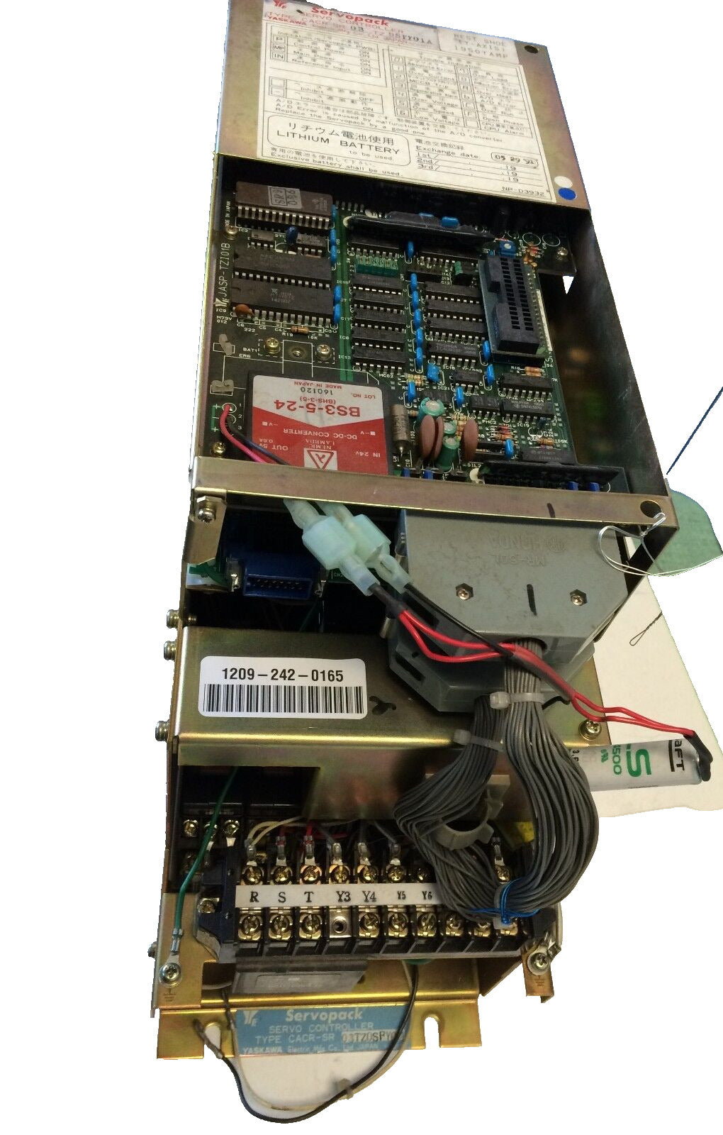 Yaskawa Cacr-Sr03tz0sfy01a,Cacr-Sr03tz9sfy01a,Jasp-Tzi01b  Servo Pack,Bg
