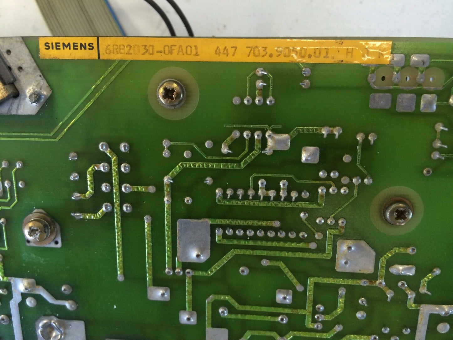 Siemens 6Rb2030-0Fa01,447 703.9050.01, Siemens 6Rb2030-Ofa01,Cv