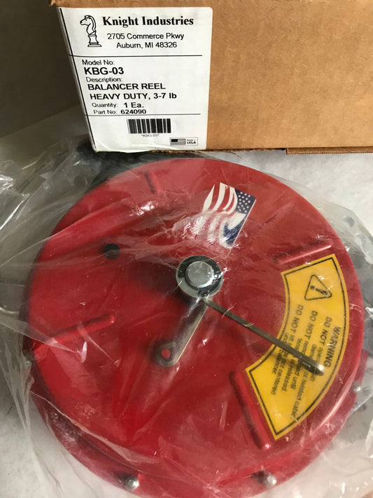 New Knight Industries Kbg-03, Heavy Duty, Balancer Reel, 3-7Lbs,Eq