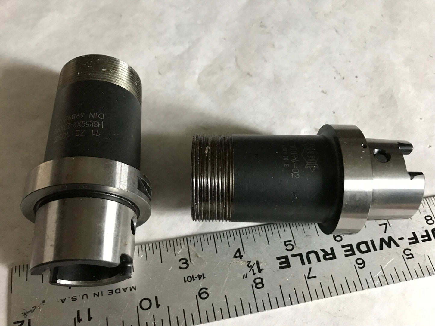 Lot 2 Mapal Hsk50 X 2-20X90 Tool Holder Adapter K100096-02,11 Ze 1053,Eo